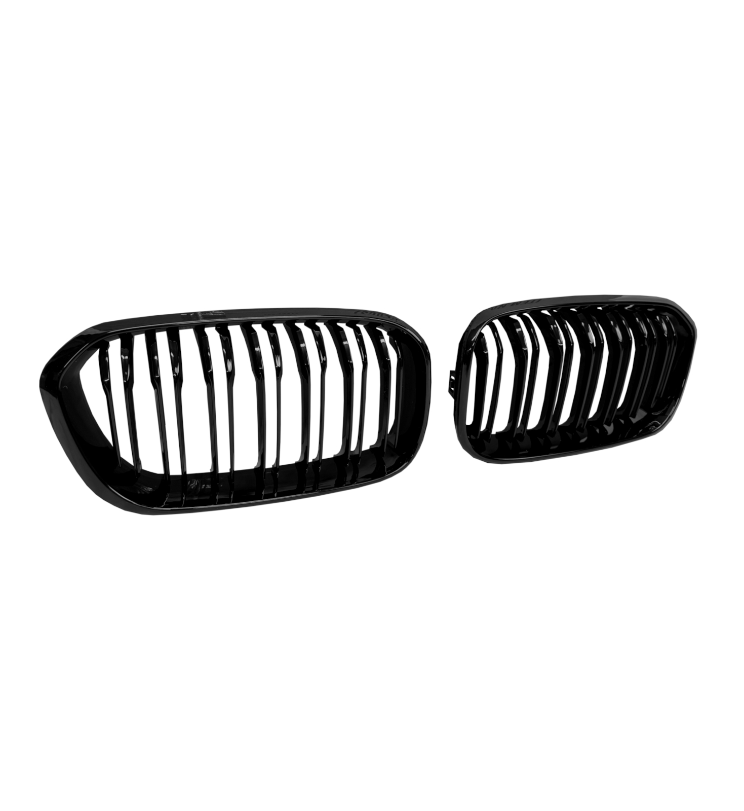 15 -19 BMW 1 Series F20 F21 Facelift Double Slat Kidney Grille- Gloss Black