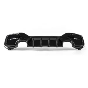 15 -19 BMW 1 Series F20 F21 LCI Maxton Style Diffuser - Gloss Black