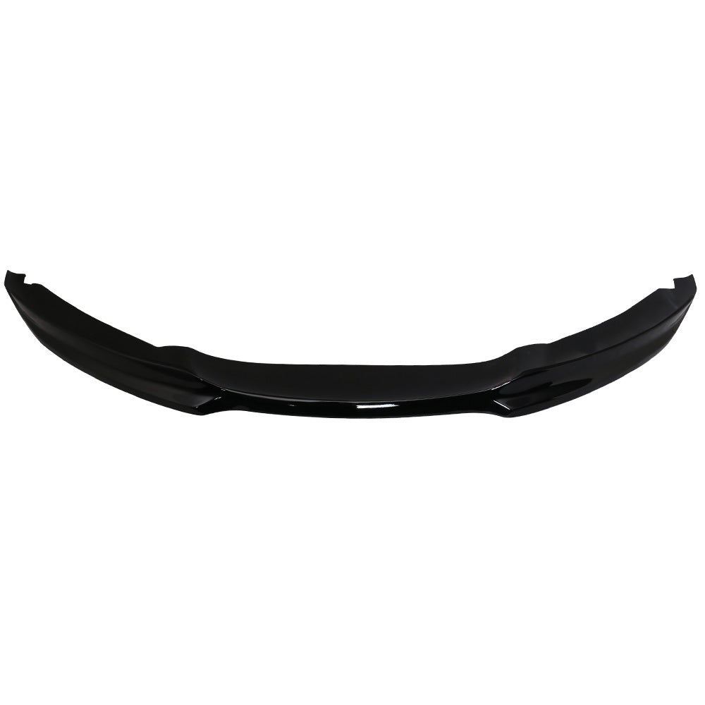 05-11 BMW 1 Series E81 E82 E87 E88 M Sport MT Front Lip Spoiler Black - Image 2