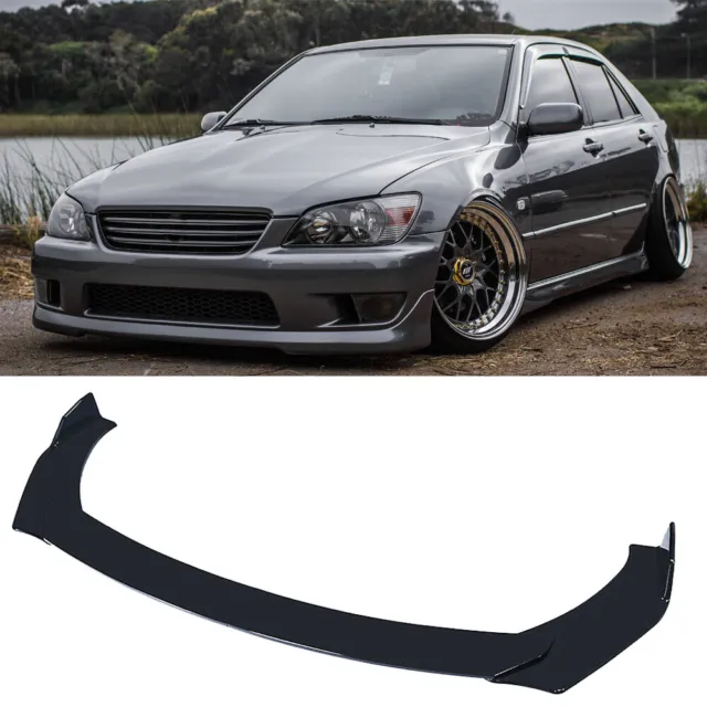 Lexus IS200 IS300 Altezza Front lip kit - Gloss Black - Image 2