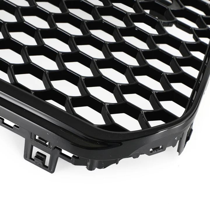 12-15 Audi A5 B8.5 RS Inspired Honeycomb Grille grill - Gloss Black - Image 3