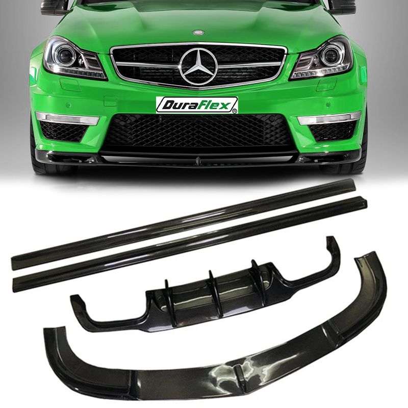 12-14 Mercedes C Class W204 C63 Carbon Fiber Tuning Body Kit – Aerokit - Image 4